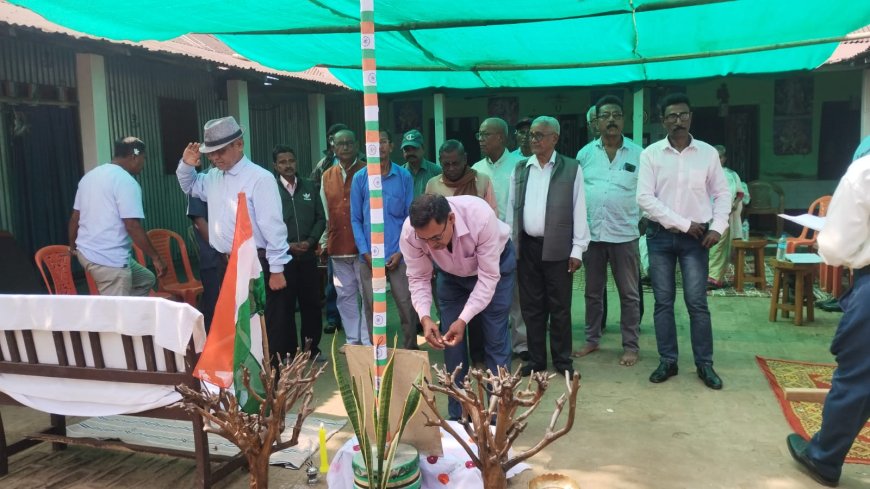 বামুটিয়ায় পেনশনার্স ফৌজি পরিবারের উদ্যোগে সাধারণতন্ত্র দিবস পালন