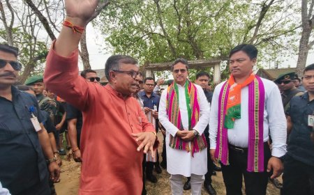 সিমনা তমাকারি ও বুধজংনগর ওয়াখি নগরে BJP প্রার্থীর সমর্থনে রেলি করেন মুখ্যমন্ত্রী