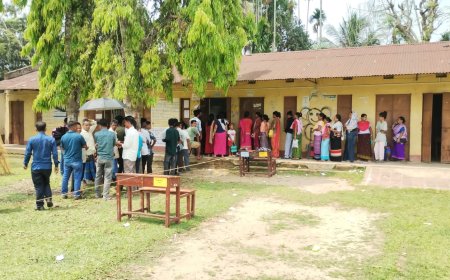 মোহনপুর মহকুমায় নির্বিঘ্নে সম্পন্ন ভোট গ্রহণ প্রক্রিয়া