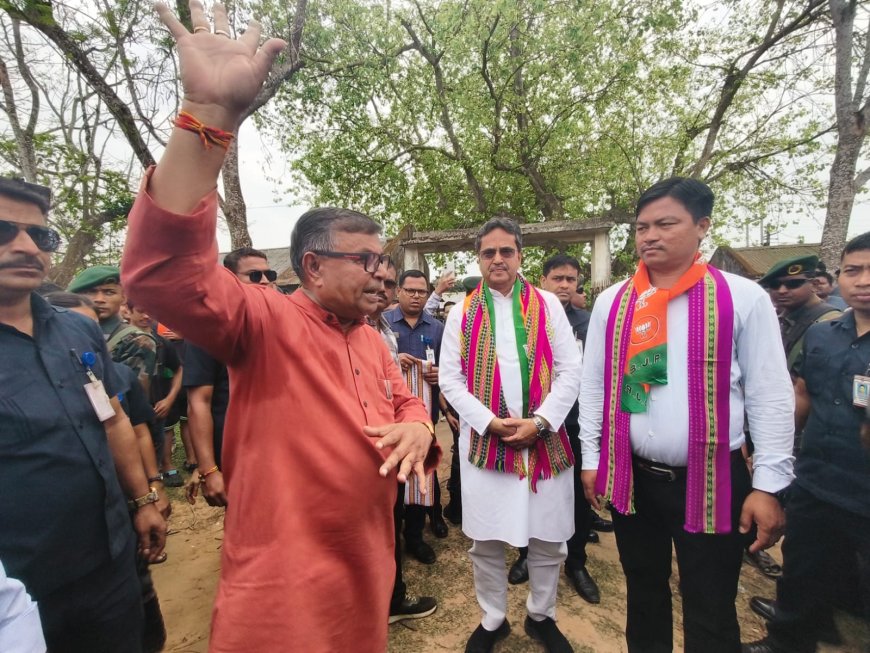 সিমনা তমাকারি ও বুধজংনগর ওয়াখি নগরে BJP প্রার্থীর সমর্থনে রেলি করেন মুখ্যমন্ত্রী