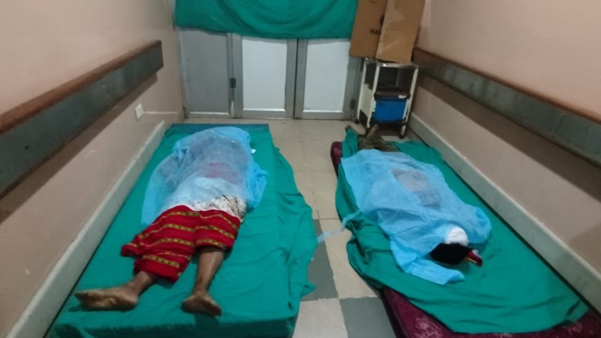 হেজামারায় মথার সভা থেকে বাড়ি ফেরার পথে যান দুর্ঘটনায় নিহত ২, আহত ১২